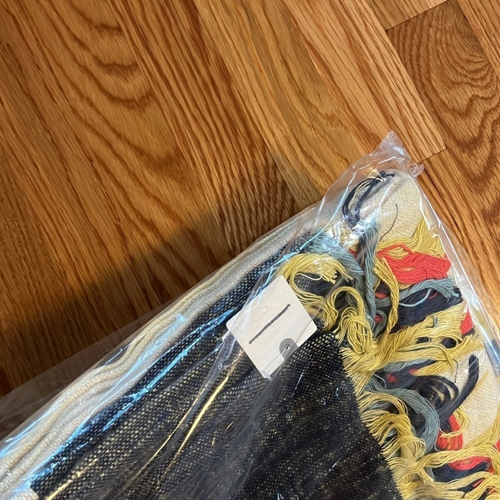 Anthropologie Brushed Colorblock Throw NWT - Picture 12 of 12